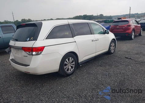 2016 Honda Odyssey Se from USA, damaged, VIN 5FNRL5H31GB053389